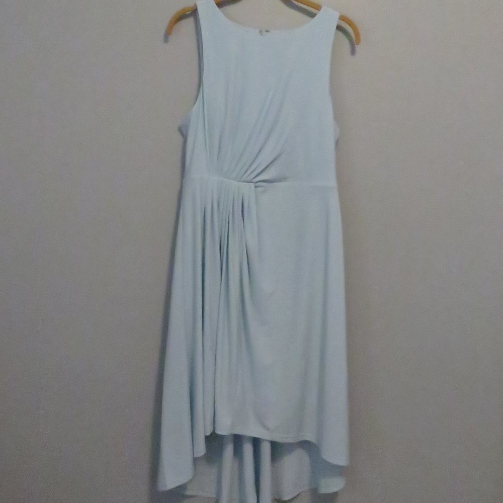 White House Black Market Ruched Jersey Dress Sz 6